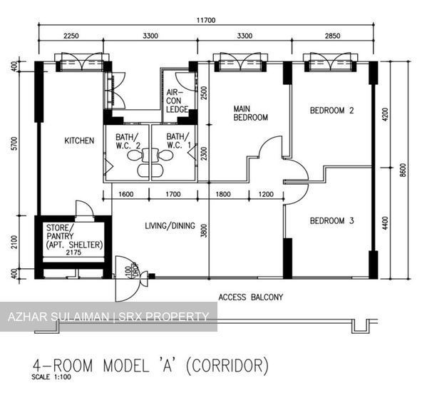 Blk 664C Jurong West Street 64 (Jurong West), HDB 4 Rooms #206610021
